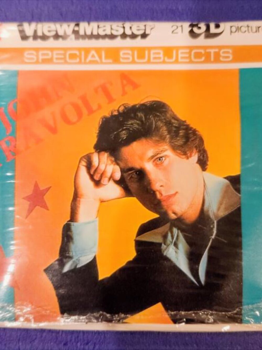 Vintage SEALED View-Master GAF John Travolta Special Subjects K79 1979 3 Reels